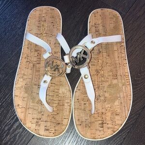 Michael Kors White sandals